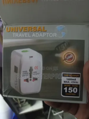 Universal Travel Adapter With Type C Port