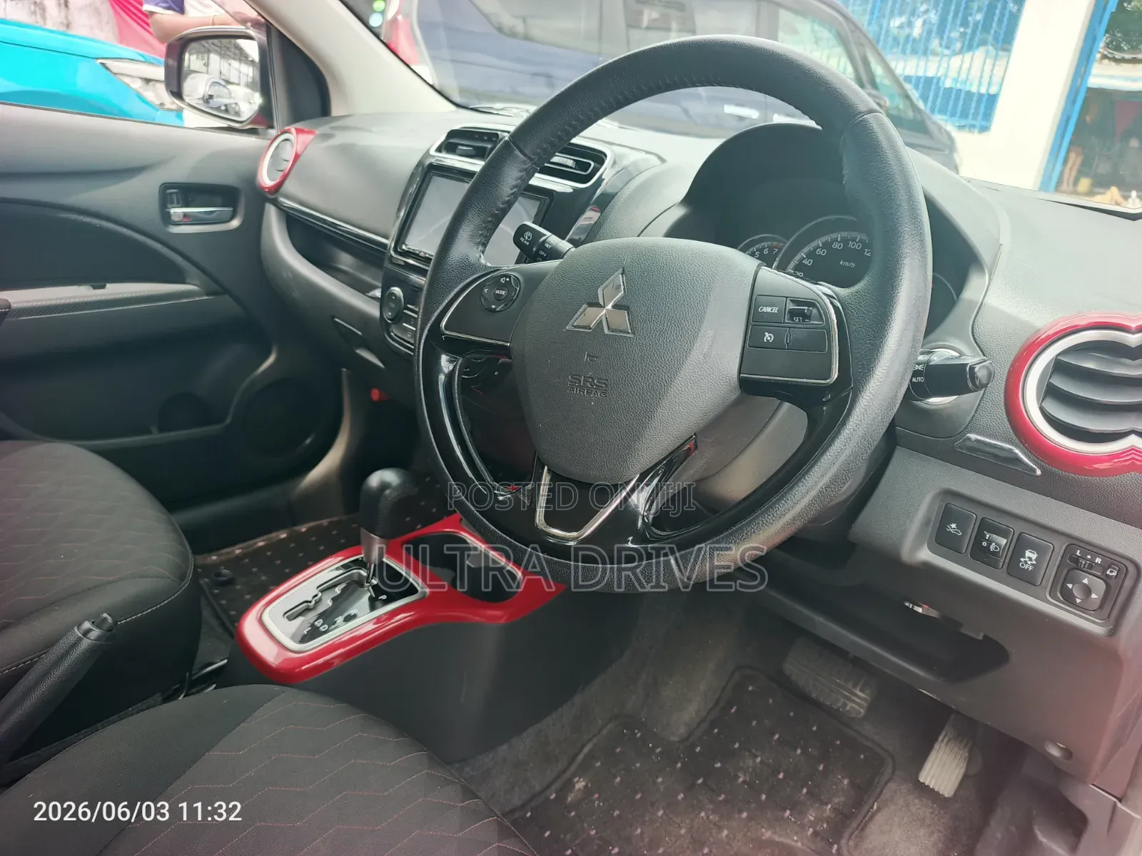 Mitsubishi Mirage 2020 Red