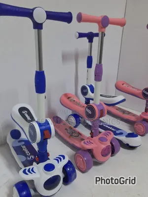 3-Wheel Kids Scooter – Safe, Fun Foldable