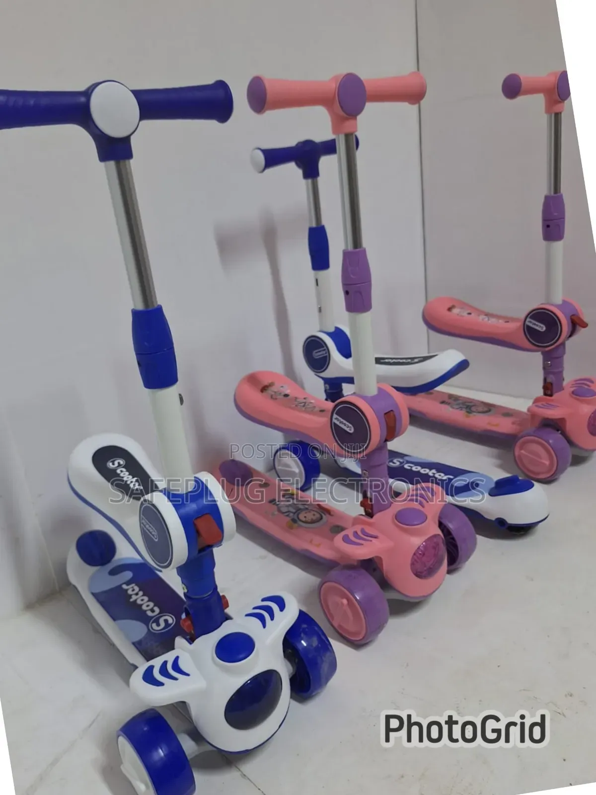 3-Wheel Kids Scooter – Safe, Fun Foldable