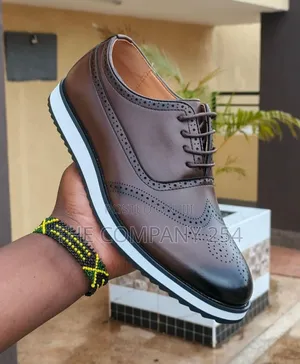 Quality Casual Leather Oxford Designer Rubber Sole Beirut Shoes