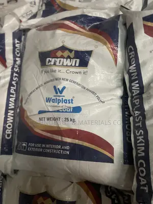 Crown Wallplast Skim Coat -25kg
