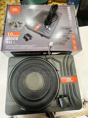 JBL Underseat Subwoofer 6800w Slim Active Bass Speaker