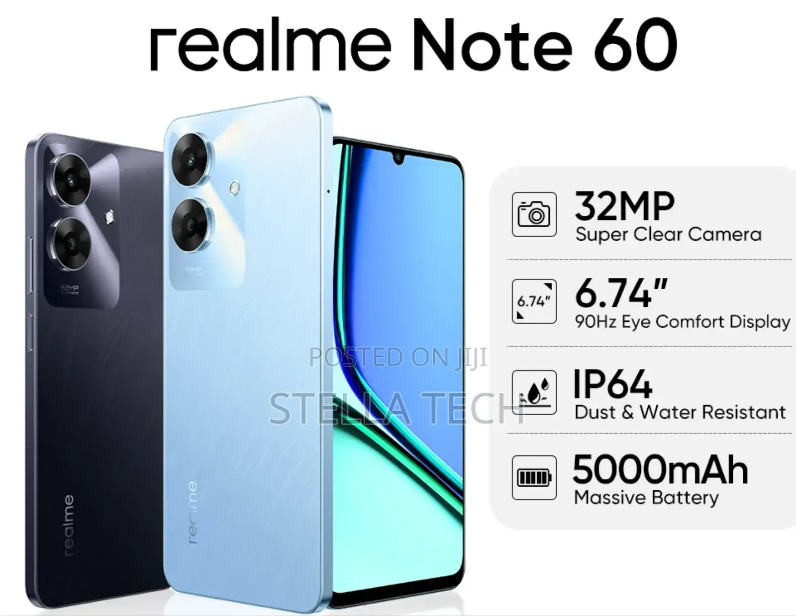 New Realme Note 60 64 GB