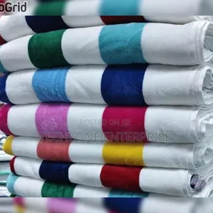 Stripped Heavy Towels 90*100 Cm 
