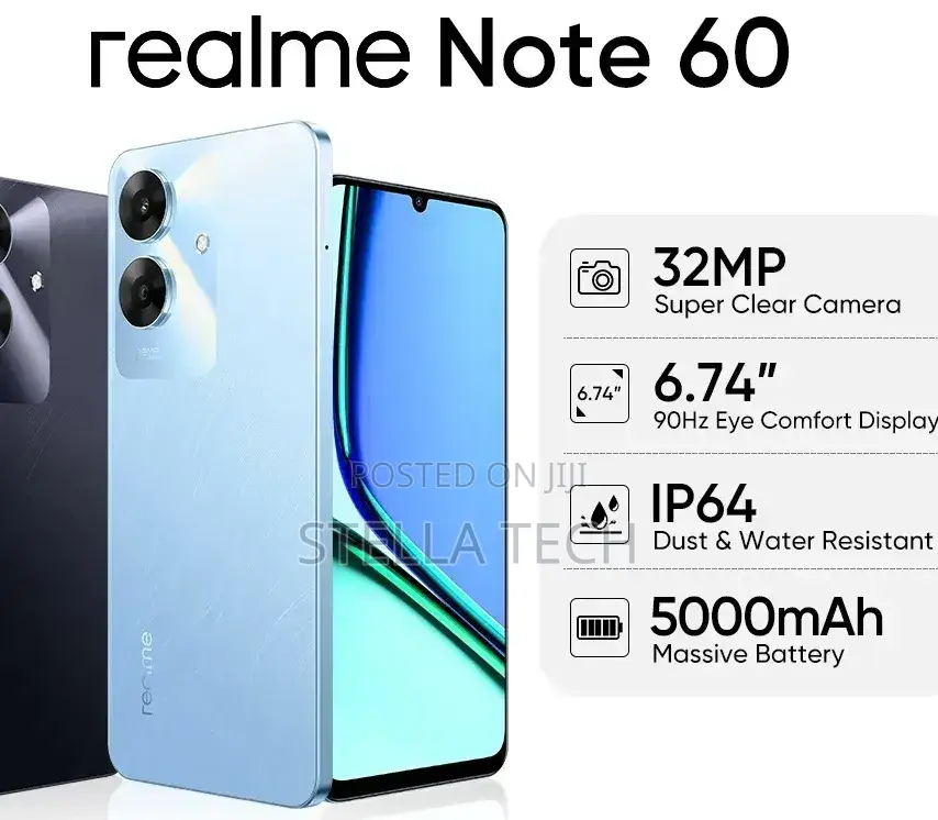 New Realme Note 60 64 GB