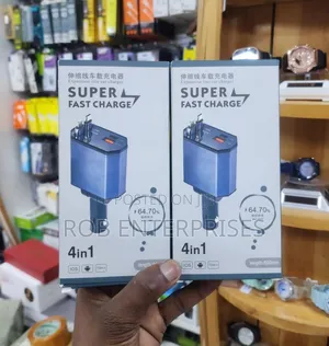 4in 1 Car Super Charge Expansion Cable Line