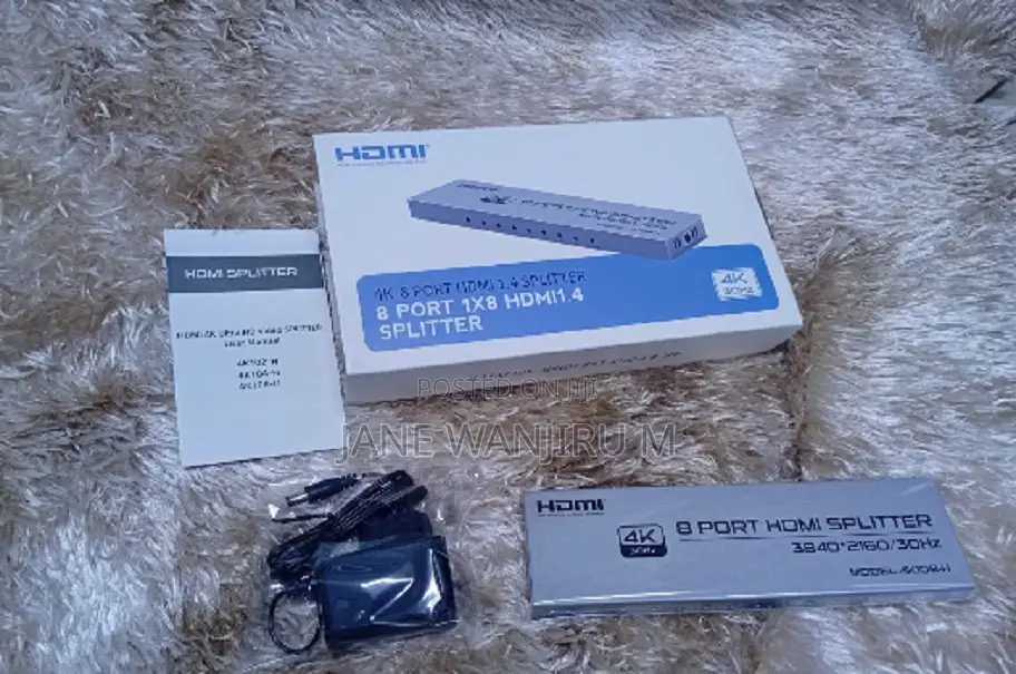 Professional Hdmi 8 Way Splitter – Perfect for Multiple Screens