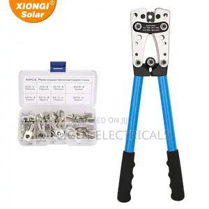 Heavy Duty Solar-Related 6-50mm2 Wire Terminal Crimping Tool