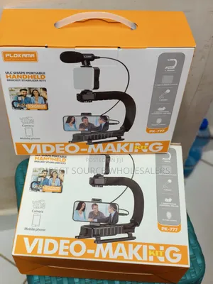 Handheld Video Making Kit With Led Light Mobile Filmmaking
