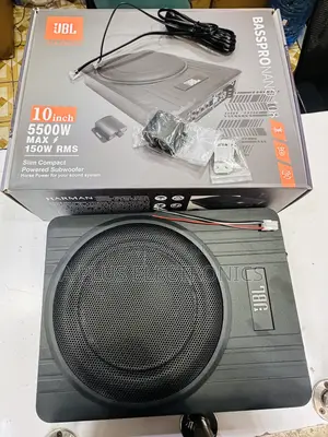 JBL Underseat Subwoofer 5500w Nano108 – Compact Design, Massive Bass