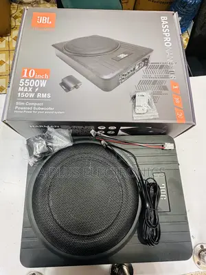 JBL Underseat Subwoofer 5500w Nano108 – High-Performance Underseat