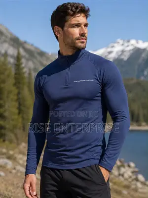 Thermal Compression T-Shirt’S-Blue