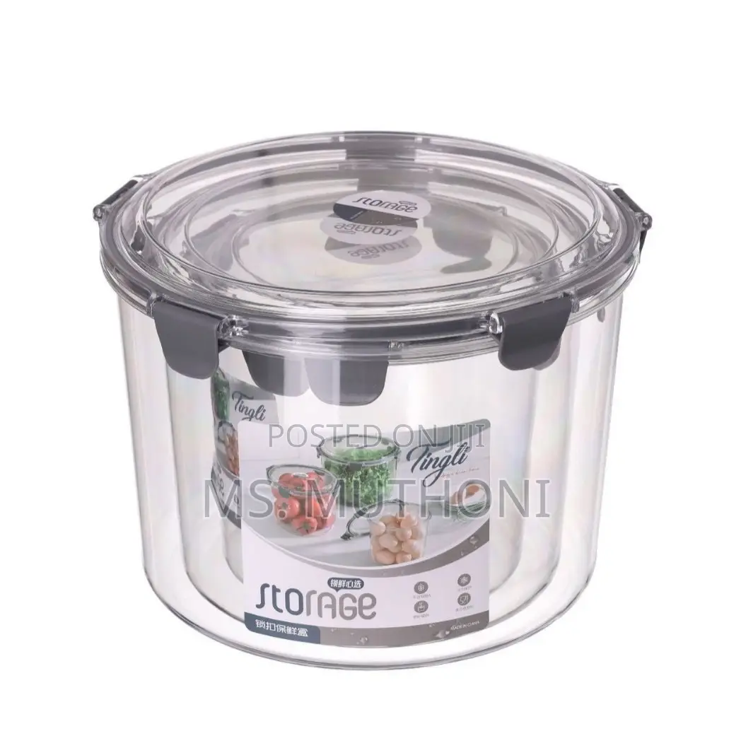 PCS Large Acrylic Lock and Lock Bpa Free Storage Containers