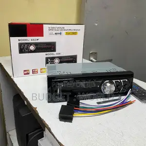 606 1 Din Car Fm Radio – Digital Audio Player With Multi-Format Music