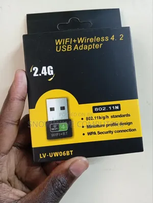 Wifi + Wireless 4.2 Usb Adapter 2.4g 802.11n