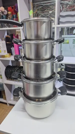 10pcs Stainless Steel Cookware