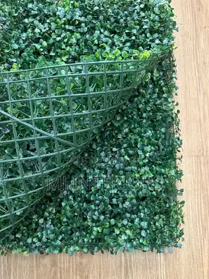 Artificial Green Boxwood Panels for Home Office Decoration