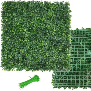 Luxury Artificial Hedge Panels Boxwood Wall Privacy Screen