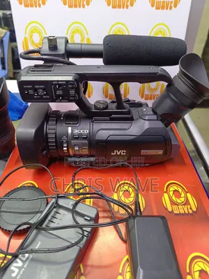 JVC Professional Camcorder With Memory Card