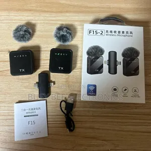 2mic 3 In1 Wireless Lavalier Microphone