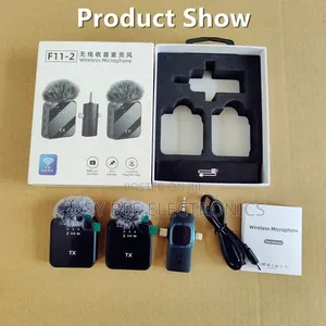 2mic 3 In1 Wireless Lavalier Microphone