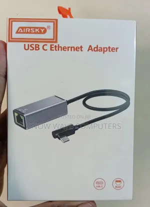 Airsky Usb C to Rj45 Adapter Usb C Ethernet Adapter