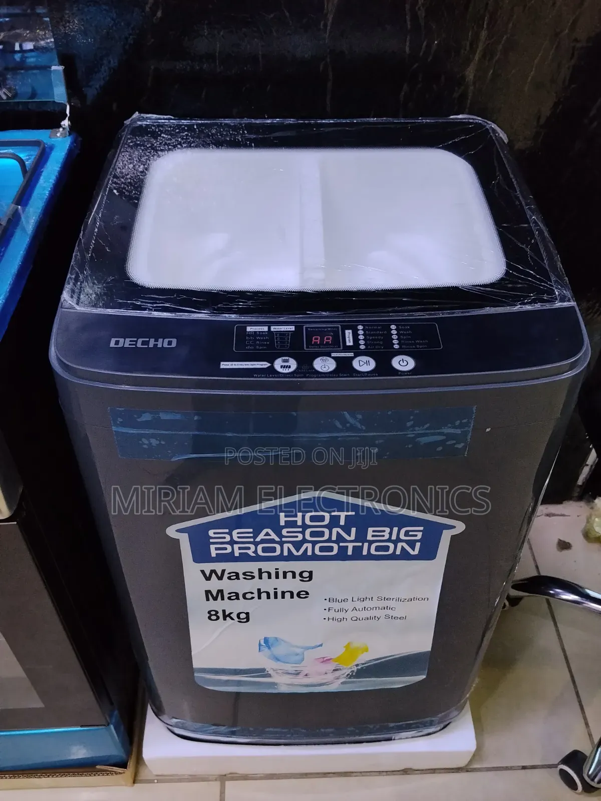 Decho 8kg Top Load Full Automatic Washing Machine