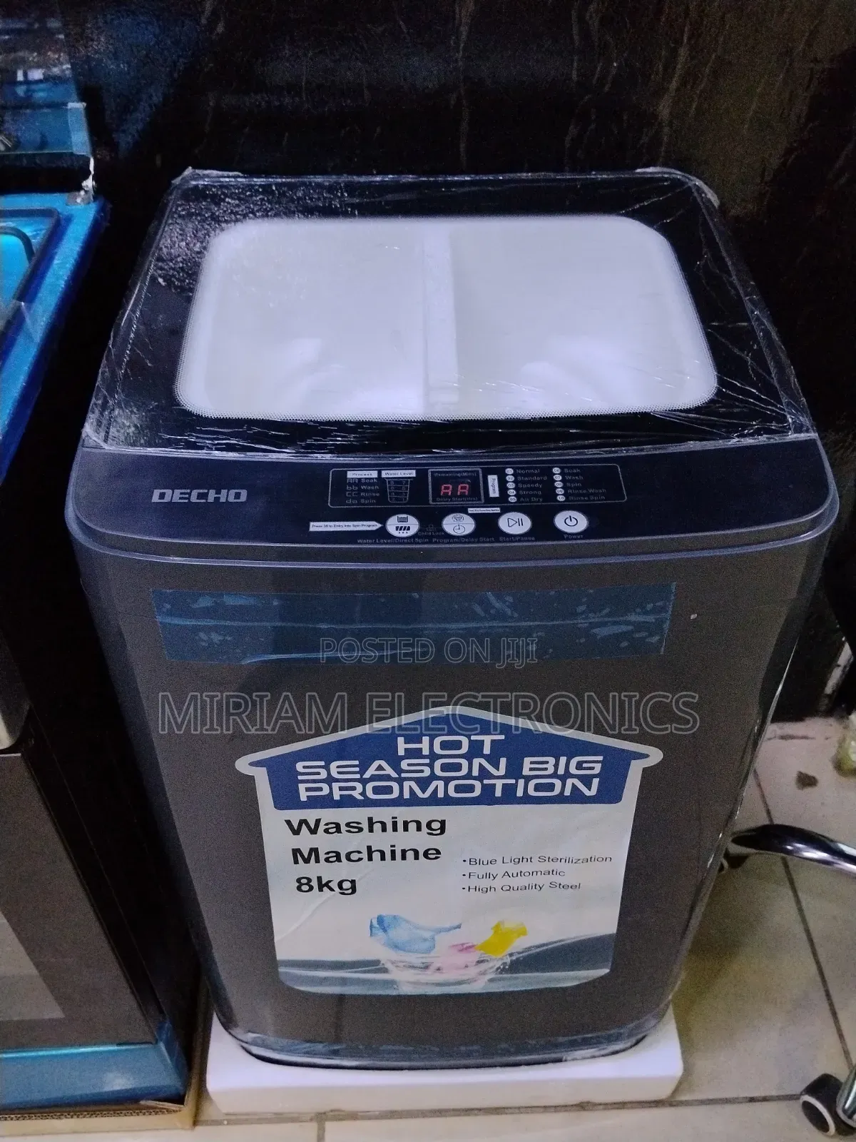 Decho 8kg Top Load Full Automatic Washing Machine