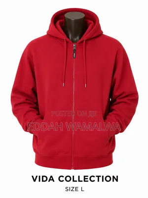 Plain Hoodies With Zip