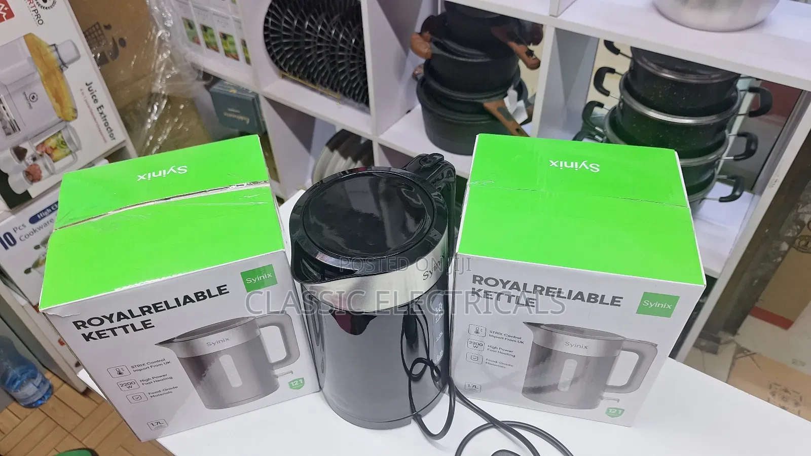 Cordless Syinix Kettle