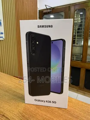 New Samsung Galaxy A36 256 GB Black
