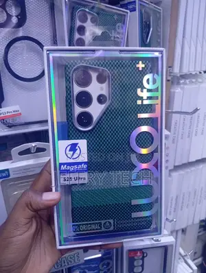 Samsung Galaxy S25 Ultra, Checkered Carbon Fiber Pattern Case