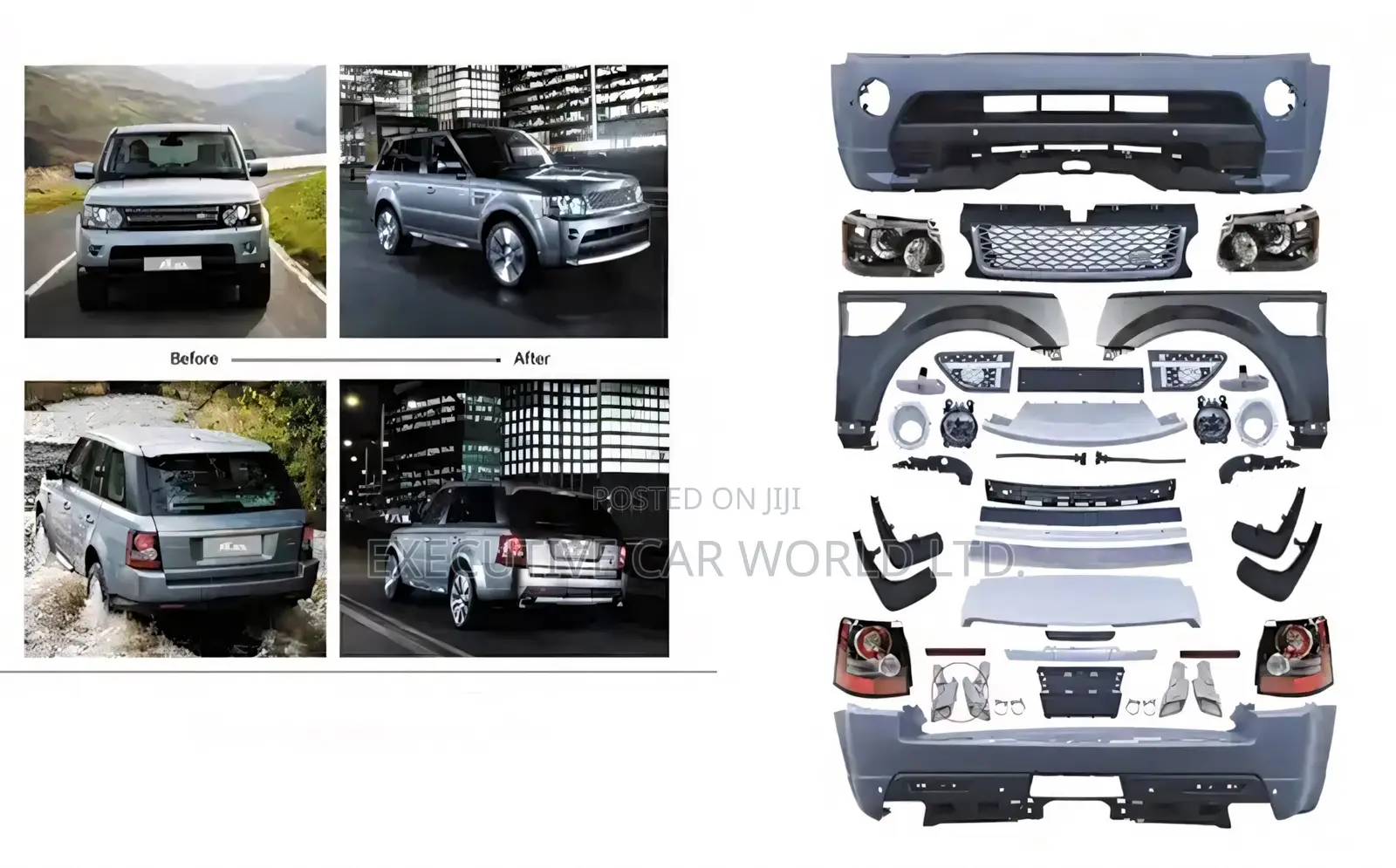 Range Rover Sport L320 Oem Standard Facelift Kit