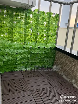Light Green Artificial Privacy Fence Roll Balcony Garden Screen