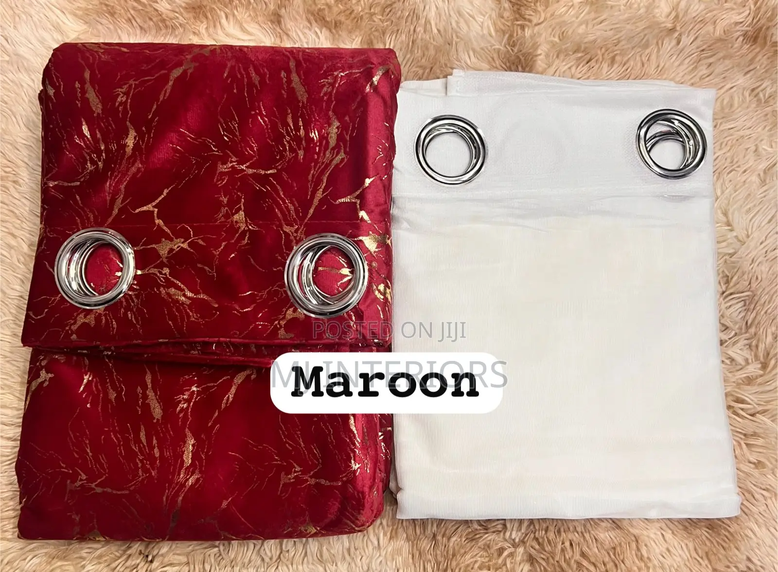 Premium Imported Curtains With Elegant Fabric Design Finish