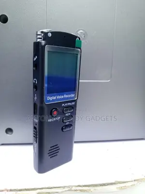 8gb Digital Voice Recorder Portable Audio Recorder With LCD