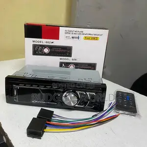 . 606 Car Fm Radio Receiver – Modern Dashboard Stereo With Usb Connect