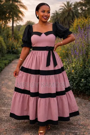 Classy Long Round Dress