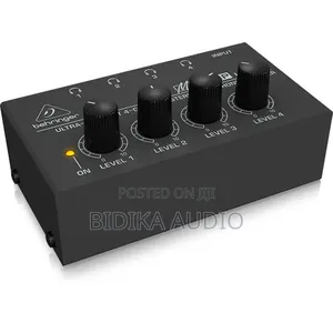 Behringer Microamp Ha400 4-Channel Stereo Headphone Amplifier