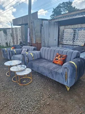 Grey 3+2+1 Sofa Set