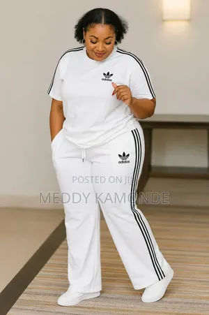 Black Stripe Adidas Tracksuit