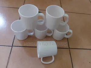 12pc Melamine Mugs / White Melamine Cups