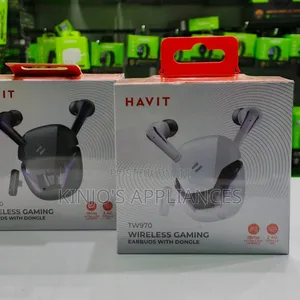 Havit Tw970 Wireless Gaming Earbuds With Dongle,Plays Up to 6 Hours