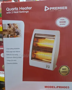Premier 800 Watt Portable Room Heater – Reliable and Convenient