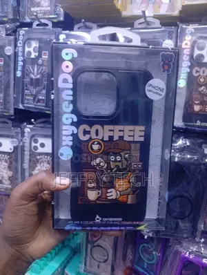 iPhone 15 Pro Max Coffee Print Phone Case