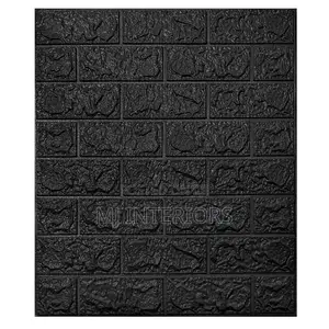 50*55 Cm Foam 3d Brick Texture.