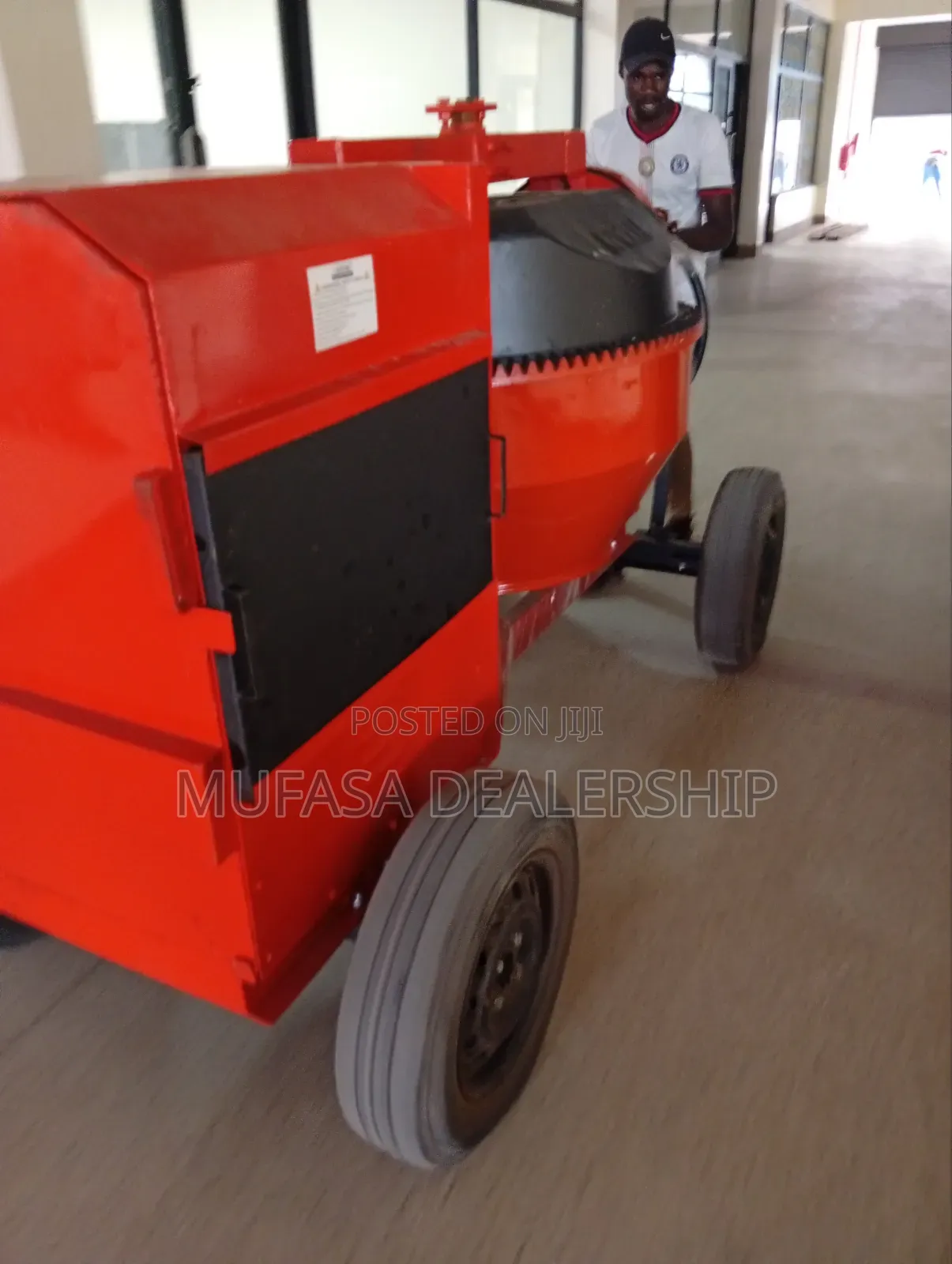 500l-Tilting Drum Concrete Mixer