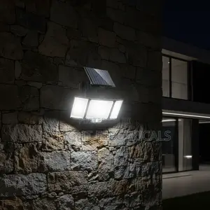Split Solar Lamps Indoor Outdoor 328 Leds Motion Sensor Wall Light