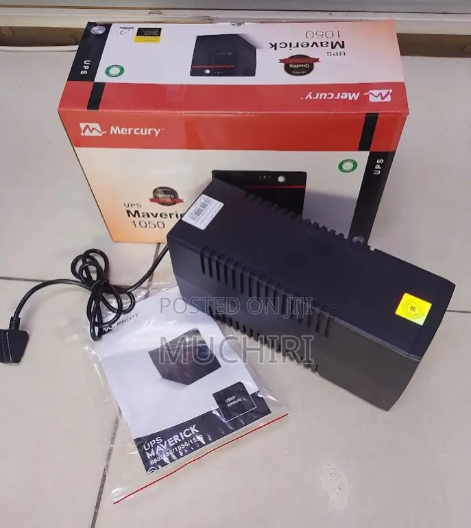 Mercury 1050va Heavy-Duty Ups Power Solution